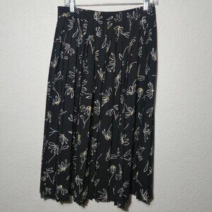 Vintage 90s Alfred Dunner Floral Midi Skirt – Size 16 – Whimsigoth / Cottagecore